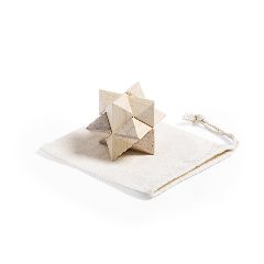 Quebra-cabeças de 6 peças com bolsa de algodão Bruffy – foto 2