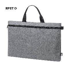 Pasta porta-documentos em RPET 600D melange Divaz – foto 4