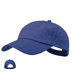 Boné de 5 painéis em algodão com velcro Sport