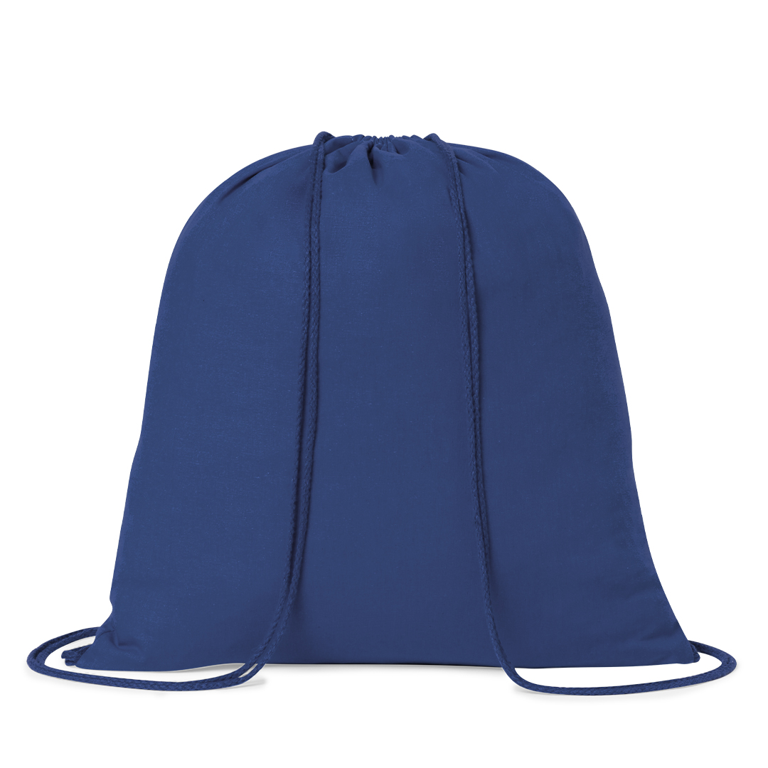 Saco mochila em algodão com cordões a condizer Bass