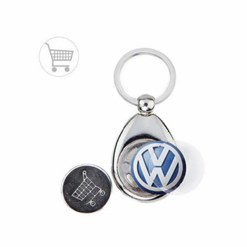 Porta-chaves gota com ficha de carrinho MH-25 Carro