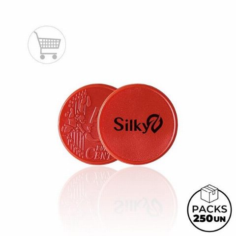 Ficha de carrinho de supermercado 0,50 € em PS Coin 50