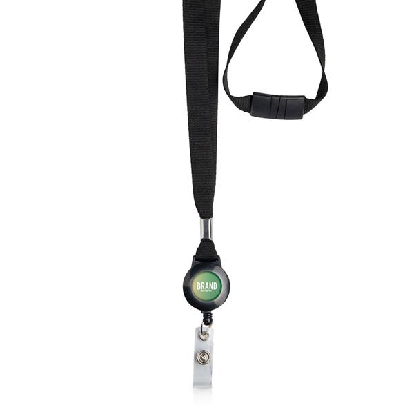 Lanyard com porta-credenciais extensível Galy