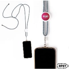 Lanyard porta-telemóvel em RPET Daily