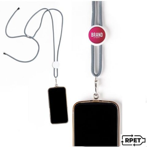 Lanyard porta-telemóvel em RPET Daily