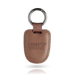 Porta-chaves grande em PU com argola fácil Easykey