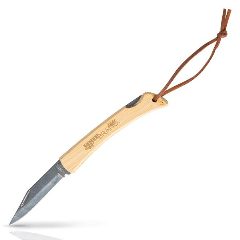 Canivete em bambu e aço inox com bloqueio Bamblade