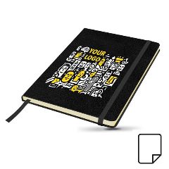 Bloco de notas A5 com capa colorida e bolsa Kiny A5