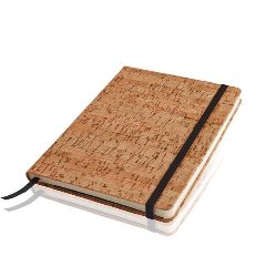 Bloco de notas A5 em cortiça com bolsa Corknote A5