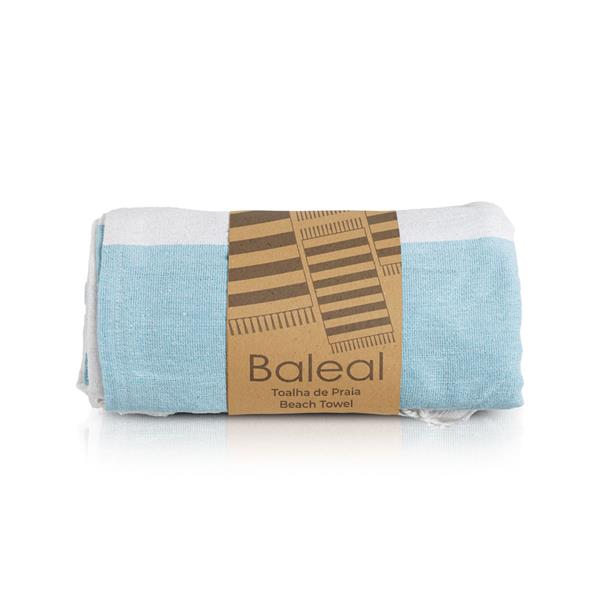 Toalha pareo 90x180 cm em algodão e poliéster Baleal