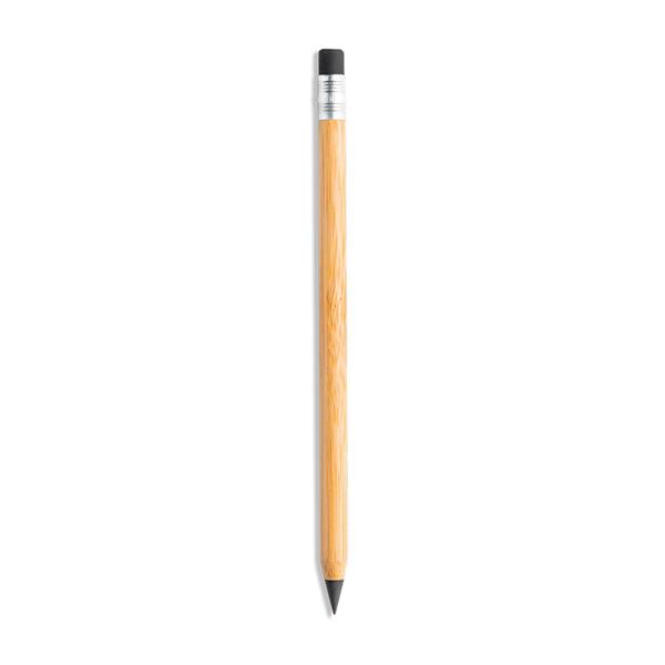 Lápis infinito em bambu com borracha Infinity