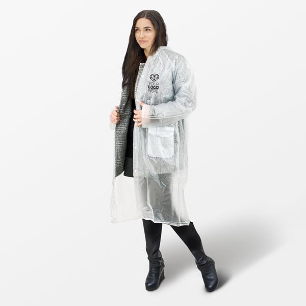 Impermeável de chuva em PVC tamanho universal Rerain