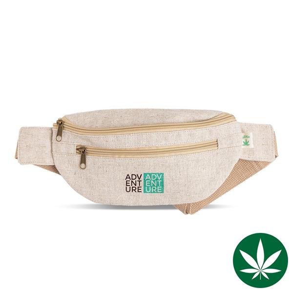 Bolsa de cintura desportiva em cânhamo Hempywaist
