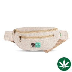 Bolsa de cintura desportiva em cânhamo Hempywaist