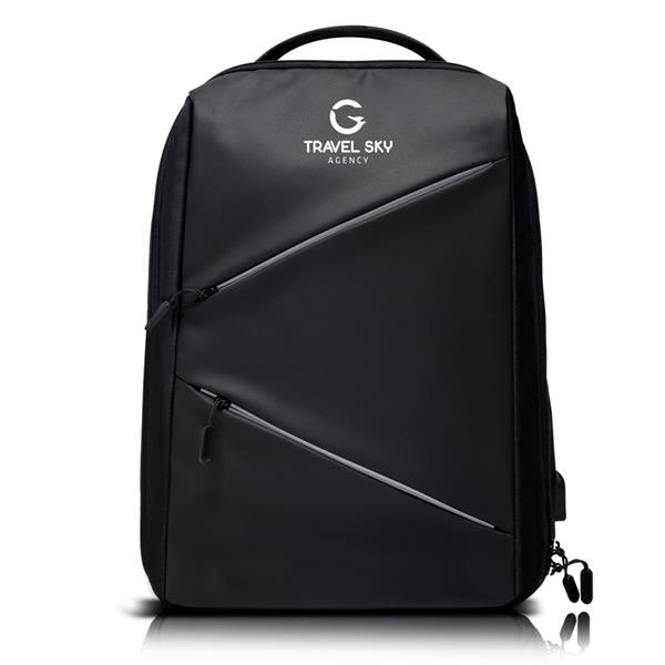 Mochila para portátil 15,6" com 2 fechos frontais Backtive