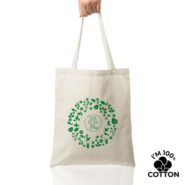Saco em algodão 140 g com asas compridas Cotton140