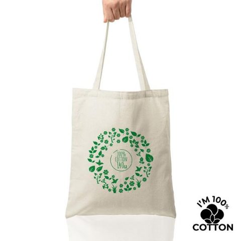 Saco em algodão 140 g com asas compridas Cotton140