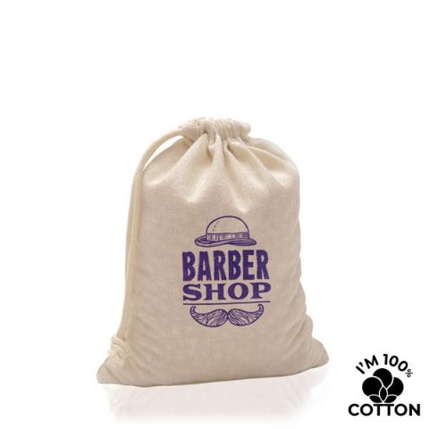 Saco médio em algodão 110 g com atilho Cottoncord Medium
