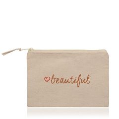 Bolsa em algodão 310 g/m² com fecho Cotpouch