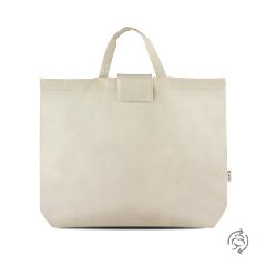Saco dobrável em algodão reciclado 140 g/m² ReciCottonfold