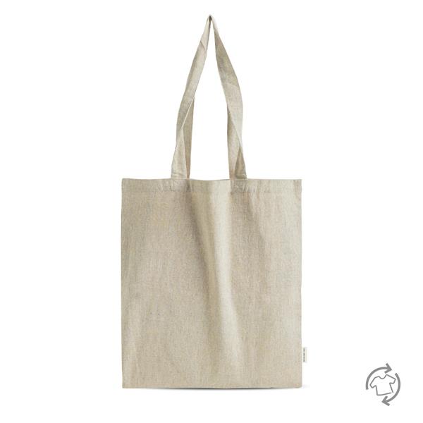 Saco em algodão reciclado melange 150 g/m² ReMelange