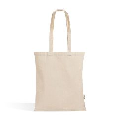 Saco de compras em algodão reciclado 140 g/m² ReciCotton140