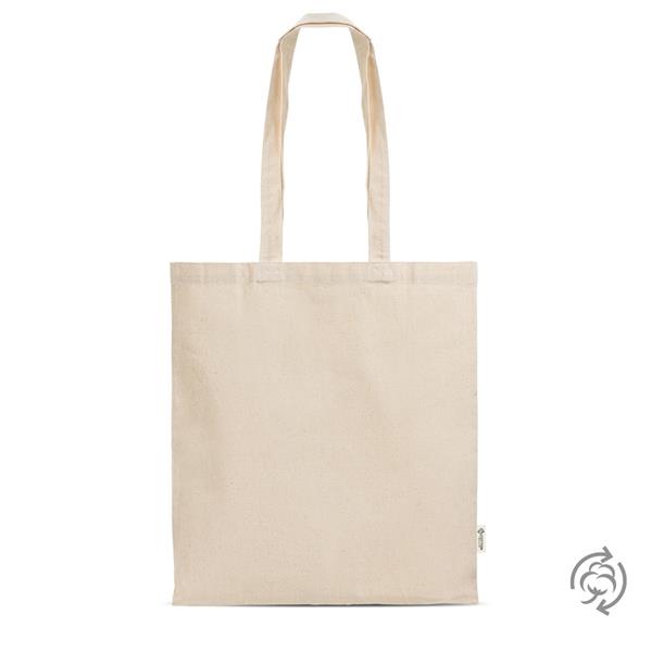 Saco de compras em algodão reciclado 180 g/m² ReciCotton180