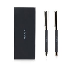 Conjunto roller e esferográfica gun metal Kalel