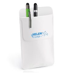 Protetor de bolso em PVC para esferográficas Pharma