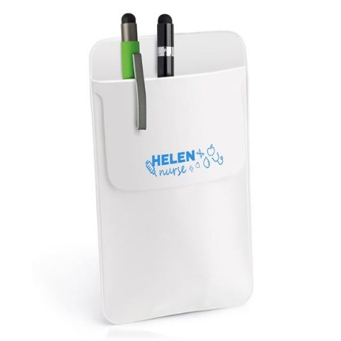 Protetor de bolso em PVC para esferográficas Pharma