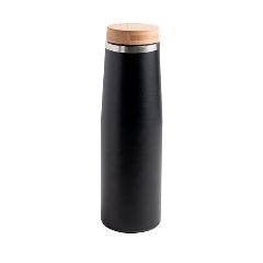 Garrafa térmica 550 ml com tampa em bambu Bambottle