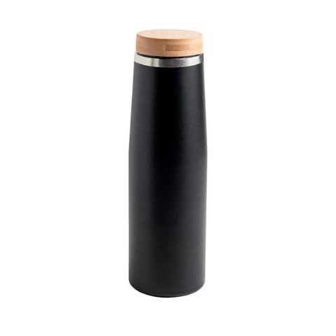 Garrafa térmica 550 ml com tampa em bambu Bambottle