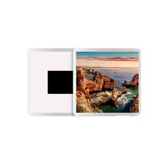 Íman de frigorífico quadrado com fotografia 57x57 mm MAG-57