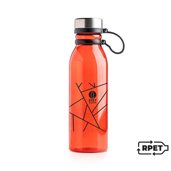 Garrafa em RPET 780 ml com tampa em aço inox RBottle