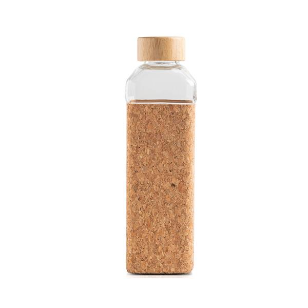 Garrafa em vidro 640 ml com manga em cortiça Aquana