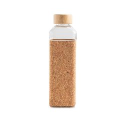 Garrafa em vidro 640 ml com manga em cortiça Aquana