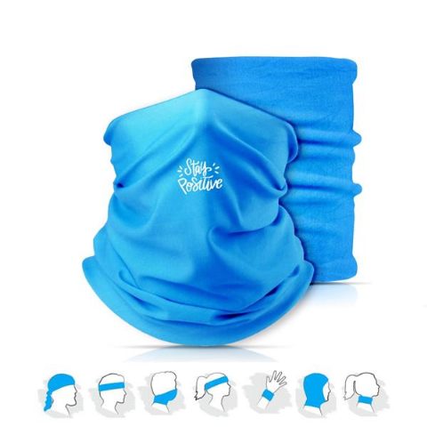 Bandana tubular em poliéster e elastano Fashpoly