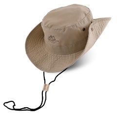 Chapéu safari em algodão com abas de molas Safary