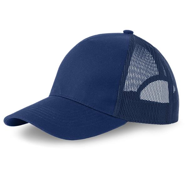 Boné trucker de 5 painéis com snapback Rydell