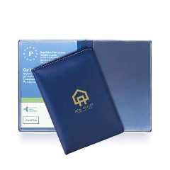 Bolsa porta-documentos em PVC com 2 divisórias Holdex