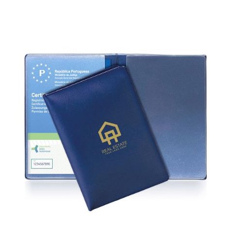 Bolsa porta-documentos em PVC com 2 divisórias Holdex