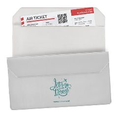 Bolsa em PVC para documentos de viagem Doctravel