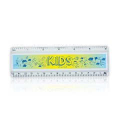 Régua de 15 cm com inserção de papel REG-15