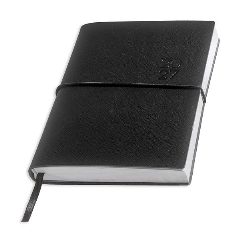 Agenda diária A5 2027 com capa texturada Milano