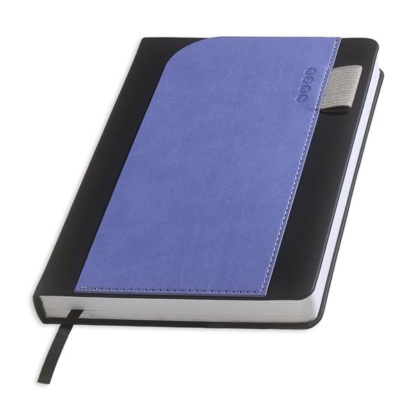 Agenda diária A5 2027 em PU bicolor Oslo