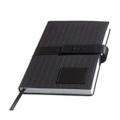 Agenda diária A5 2027 com patch para logótipo Doha