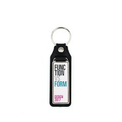 Porta-chaves em metal e PU com fotografia 18x50 mm MD-18 – foto 3