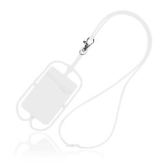 Lanyard em silicone com porta-cartões e suporte para smartphone Lancy – foto 7