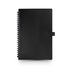 Bloco de notas A5 de argolas com capa em PP Spiral – foto 4