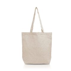 Saco dobrável em algodão reciclado 190 g/m² Vikbar – foto 5